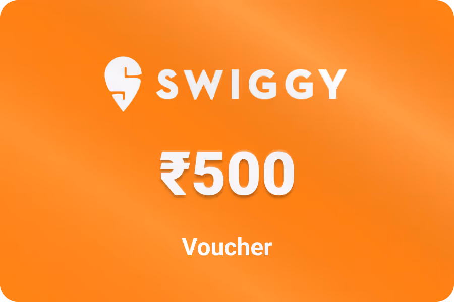 Swiggy Shopping Voucher — Up to 25% off, from ₹350